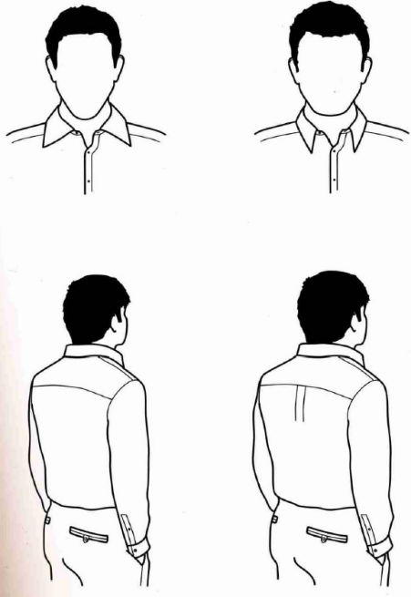 Как правильно должна сидеть рубашка на мужчине